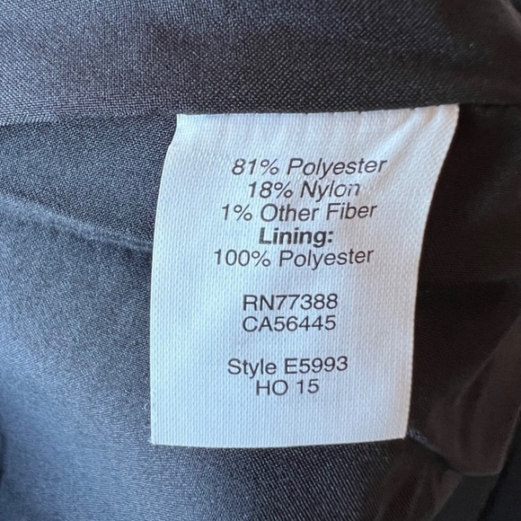 Madewell textured fabric mini skirt with gold metallic stitching details - Picture 9 of 10